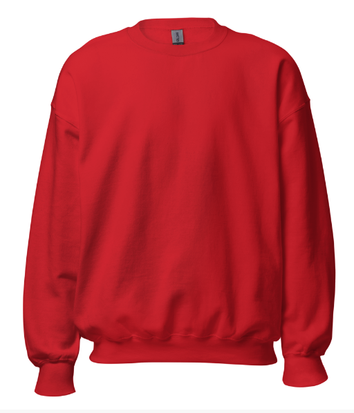Sweatshirt | Gildan 18000 Red